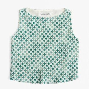 ISO Abercrombie Crinkle Textured Shell Top in M